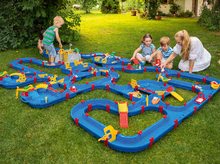 Vodne dráhy pre deti - Set vodná dráha Adventure Land AquaPlay dobrodružstvo pod vodopádom a ContainerPort so žeriavom a náhradnými dielmi_3