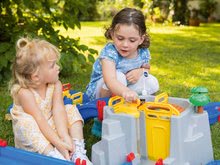 Vodne dráhy pre deti - Set vodná dráha Adventure Land AquaPlay dobrodružstvo pod vodopádom a ContainerPort so žeriavom a náhradnými dielmi_33