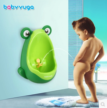 Nočníky a redukcie na toaletu - Pisoár Žaba BabyYuga modro-zelený_0