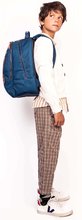 Genți și ghiozdane școlare - Ghiozdan școlar Backpack James The King Jeune Premier design ergonomic de lux 42*30 cm_2