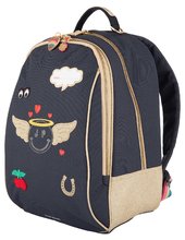 Tornistry i plecaki - Plecak szkolny Backpack James Miss Gadget Jeune Premier ergonomiczny, luksusowe wykonanie, 42x30 cm_1