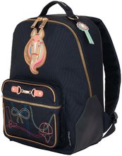 Genți și ghiozdane școlare - Ghiozdan școlar Backpack Bobbie Cavalerie Florale Jeune Premier design ergonomic de lux 41*30 cm_3