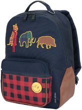 Šolske torbe in nahrbtniki - Šolska torba nahrbtnik Backpack Bobbie Tartans Jeune Premier ergonomski luksuzni dizajn 41*30 cm_0