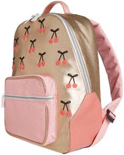 Genți și ghiozdane școlare - Ghiozdan școlar Backpack Bobbie Cherry Pompon Jeune Premier design ergonomic de lux 41*30 cm_0