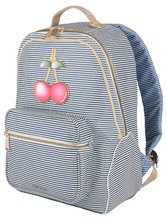 Genți și ghiozdane școlare - Geantă școlară rucsac Backpack Bobbie Glazed Cherry Jeune Premier design ergonomic de lux 41*30 cm_1