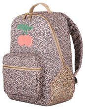 Školske torbe i ruksaci - Školska torba ruksak Backpack Bobbie Leopard Cherry Jeune Premier ergonomska luksuzni dizajn 41*30 cm_2