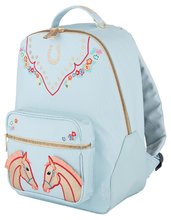 Genți și ghiozdane școlare - Geantă școlară rucsac Backpack Bobbie Cavalerie Florale Jeune Premier design ergonomic de lux 41*30 cm_1