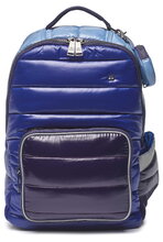 Školská taška batoh New Bobbie Puffer Blue Jeune Premier ergonomická luxusné prevedenie 42*30 cm