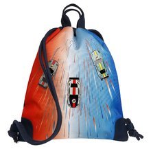 Školské tašky a batohy - Set školský batoh veľký Ergomaxx Racing Club a školský vak na telocvik a prezuvky Jeune Premier ergonomický luxusné prevedenie_1