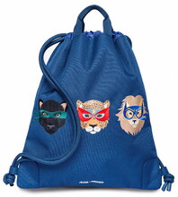 Školský vak na telocvik a prezuvky City Bag Supercats Jeune Premier ergonomický luxusné prevedenie 40*36 cm