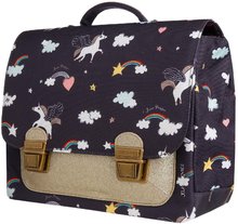 Schultaschen  - Schultasche  It Bag Classic Midi Rainbow Unicorn Jeune Premier ergonomisches Luxusdesign 30*38 cm_0
