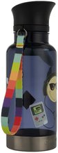 Outdoor Schulflaschen - Schulflasche Drinking Bottle Mr. Gadget Jeune Premier ergonomisch, luxuriöses Design 22*9 cm_0