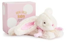 Plyšové zajace - Plyšový zajačik Lapin Bonbon Doudou et Compagnie ružový 20 cm v darčekovom balení od 0 mes_0