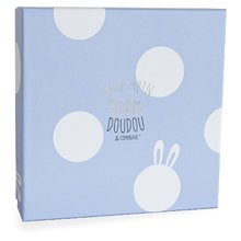 Plyšoví zajíci - Plyšový zajíček Lapin Bonbon Doudou et Compagnie modrý 26 cm v dárkovém balení od 0 měsíců_2