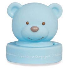 Hračky na maznanie a usínanie - Detská lampička Bear Nightlight Doudou et Compagnie prenosná rôzne druhy_0