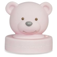 Zabawki do przytulania i zasypiania - Lampka dziecięca Bear Nightlight Doudou et Compagnie przenośna_1