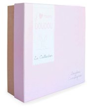 Jucării de alint și de adormit - Ursuleț de pluș de alint Collector Doudou et Compagnie roz 24 cm în ambalaj cadou de la 0 luni_1