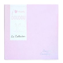 Jucării de alint și de adormit - Ursuleț de pluș de alint Collector Doudou et Compagnie roz 24 cm în ambalaj cadou de la 0 luni_2