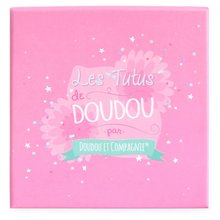 Rongybabák - Rongybaba Les Tutus de Doudou Jolijou 23 cm rózsaszín ruhácskában puha textilanyagból 3 különböző modell 4 évtől_6