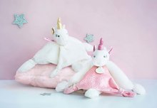 Jucării de alint și de adormit - Unicorn de pluș de alint Unicorn Lucie la Licorne Doudou et Compagnie auriu 25 cm în ambalaj cadou de la 0 luni_1