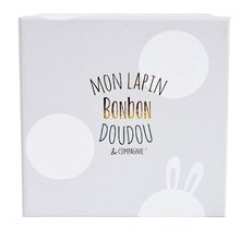 Plüssnyuszik - Plüss nyuszi Lapin Bonbon Doudou et Compagnie bézs 16 cm ajándékcsomagolásban 0 hó-tól_2