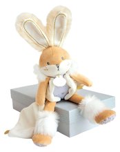 Plišasti zajčki - Plišasti zajček Bunny White Lapin de Sucre Doudou et Compagnie rjav 31 cm v darilni embalaži od 0 mes_1