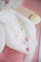 Jucării de alint și de adormit - Iepuraș de pluș de alint Lapin de Sucre Doudou et Compagnie roz 24 cm în ambalaj cadou de la 0 luni_0