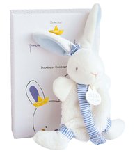 Plyšové zajace - Plyšový zajačik s klipom na cumlík Bunny Sailor Perlidoudou Doudou et Compagnie modrý 15 cm v darčekovom balení od 0 mes_1
