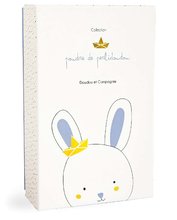 Plyšové zajace - Plyšový zajačik Bunny Sailor Perlidoudou Doudou et Compagnie modrý 25 cm v darčekovom balení od 0 mes_2