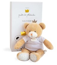 Plüssmacik - Plüss mackó Bear Little King Perlidoudou Doudou et Compagnie barna 25 cm ajándékcsomagolásban 0 hó-tól_2