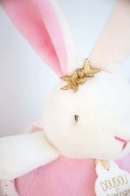 Plišasti zajčki - Plišasti zajček z melodijo Bunny Star Music Box Perlidoudou Doudou et Compagnie rožnati 14 cm v darilni embalaži od 0 mes_0