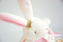 Plyšové zajace - Plyšový zajačik s melódiou Bunny Star Music Box Perlidoudou Doudou et Compagnie ružový 14 cm v darčekovom balení od 0 mes_1