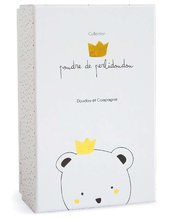 Plyšové medvede - Plyšový medvedík s melódiou Music Box Perlidoudou Doudou et Compagnie hnedý 14 cm v darčekovom balení od 0 mes_0