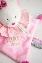 Jucării de alint și de adormit - Pisicuță de pluș de alint Attrape-Rêves Doudou et Compagnie roz în ambalaj cadou 20 cm de la 0 luni_0