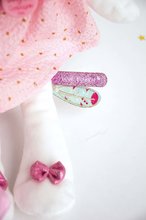 Jucării de pluș și textile - Pisicuță de pluș Attrape-Rêves Doudou et Compagnie roz în amabalaj cadou 20 cm de la 0 luni_2