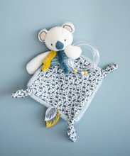 Zabawki do przytulania i zasypiania - Przytulny pluszowy miś koala z grzechotką Yoca le Koala Doudou et Compagnie niebieski 22 cm od 0 miesięcy_1