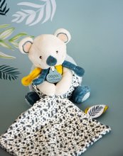 Hračky na maznanie a usínanie - Plyšová koala na maznanie Yoca le Koala Doudou et Compagnie modrá 15 cm v darčekovom balení od 0 mes_3
