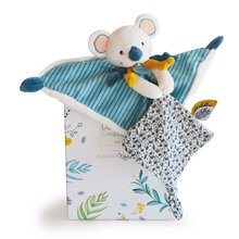 Zabawki do przytulania i zasypiania - Pluszowa przytulanka koala Yoca le Koala Doudou et Compagnie niebieska 25 cm od 0 miesięcy_2