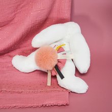 Iepurași de pluș - Iepuraș de pluș Bunny Happy Boho Doudou et Compagnie roz 25 cm în abalaj cadou de la 0 luni_0