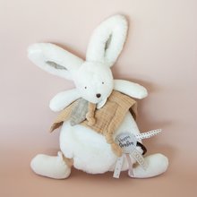 Plüssnyuszik - Plüss nyuszi Bunny Happy Wild Doudou et Compagnie barna 25 cm ajándékcsomagolásban 0 hó-tól_0