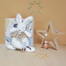 Pluszowe zajączki - Pluszowy zajączek Bunny Happy Wild Doudou et Compagnie brązowy 25 cm w pudełku upominkowym od 0 miesiąca_1