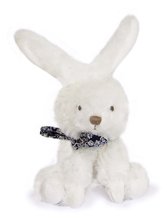 Plyšové zajace - Plyšový zajačik Bunnies Scrunchie Doudou et Compagnie biely 12 cm rôzne druhy od 0 mes_1