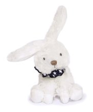 Plišani zečići - Plyšový zajačik Bunnies Scrunchie Doudou et Compagnie biely 12 cm od 0 mes DC3818_0