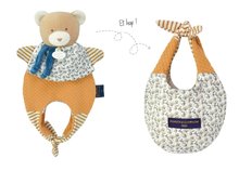 Handpuppen für die Kleinsten - Ein Teddybär für ein Puppenspiel Doudou Amusette 3in1 Doudou et Compagnie gelb 30 cm ab 0 Monaten_1