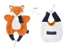 Handpuppen für die Kleinsten - Plüschfuchs für ein Puppenspiel Doudou Amusette 3v1 Doudou et Compagnie orange 30 cm ab 0 Monaten_1