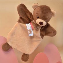 Handpuppen für die Kleinsten - Teddybär für ein Puppenspiel Bear Hand Puppet Doudou et Compagnie braun 25 cm ab 0 Monaten_0