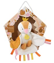 Plyšové a textilní hračky - Plyšový ptáček s melodií Doudou Cui-Cui Doudou et Compagnie žlutý 22 cm v dárkovém balení od 0 měsíců_0