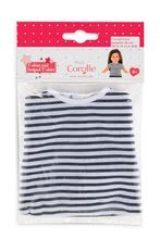 Oblačila za punčke - Oblečenie Striped T-shirt Navy Blue Ma Corolle pre 36 cm bábiku od 4 rokov CODPB77_2