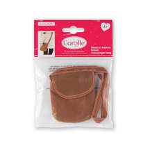 Játékbaba ruhák - Válltáska Messenger Bag Brown Ma Corolle 36 cm játékbabának 4 évtől_1