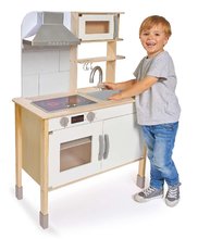 Spielküchen aus Holz - Elektronische Holzküche Play Kitchen Eichhorn Kochfeld mit Licht_1